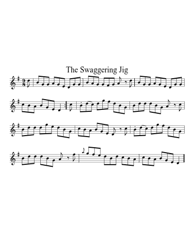 The swaggering jig (Version 3) preview