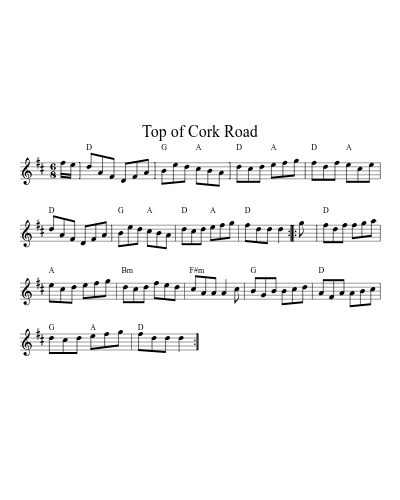Top of Cork Road (Version 10)