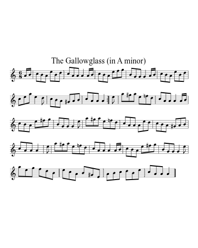 The Gallowglass (in A minor) preview