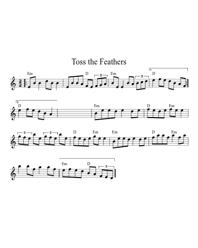 Toss the Feathers (Version 15)