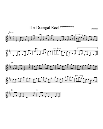 The Donegal Reel ******* preview