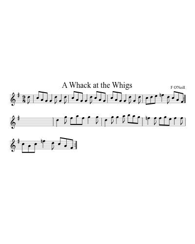 A Whack at the Whigs