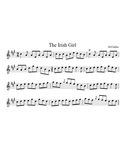 The Irish Girl (Version 3) preview