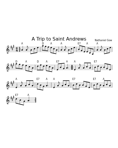 A Trip to Saint Andrews