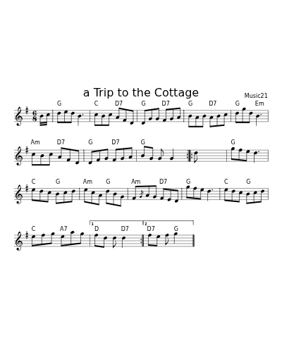 A Trip To The Cottage (Version 5)
