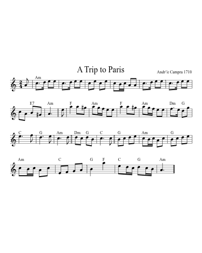 A Trip to Paris (Trip To Paris) (#62390)