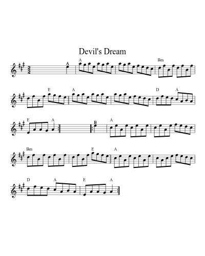 Devil's dream (Version 2)