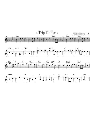 A Trip to Paris (Version 7)