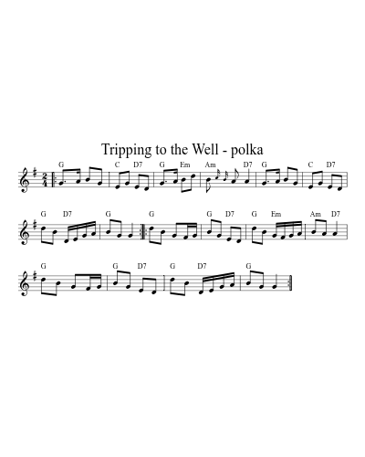 Tripping to the Well - polka