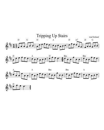 Tripping Up Stairs (Version 7)