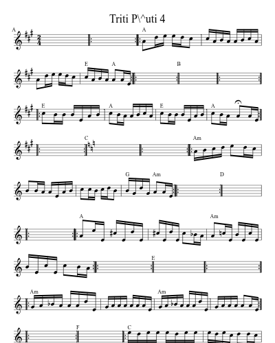 Triti P\^uti 4 (Version 2)