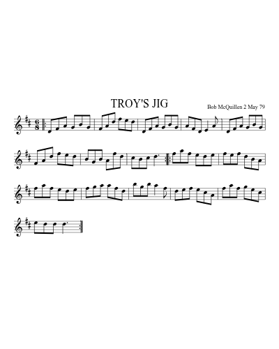 TROY'S JIG (Version 2)