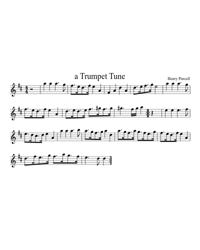 A Trumpet Tune (Version 2)