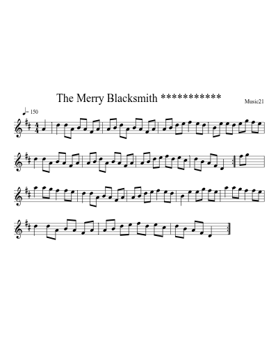 The Merry Blacksmith *********** preview