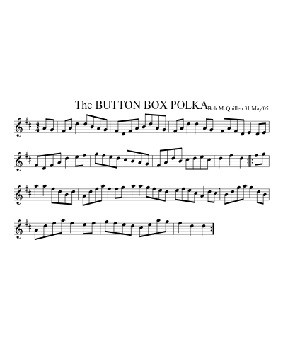 The BUTTON BOX POLKA sheet music preview