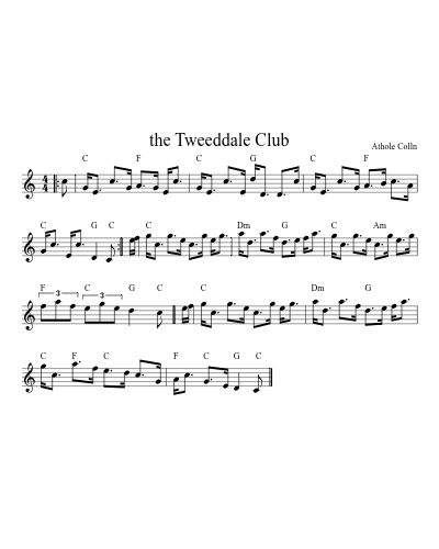 the Tweeddale Club preview