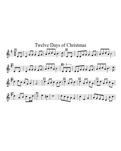 12 Days of Christmas preview