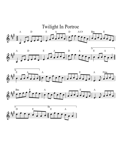 Twilight in Portroe (Version 12)