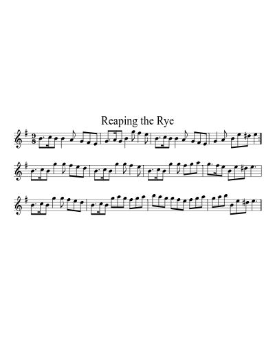 Reaping the Rye preview