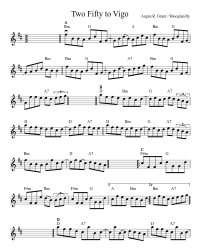 Two Fifty to Vigo (Version 2)