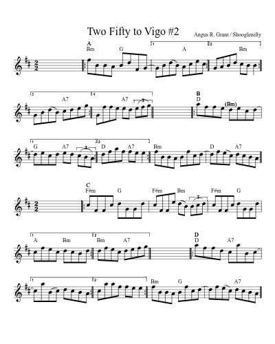 Two Fifty to Vigo    #2