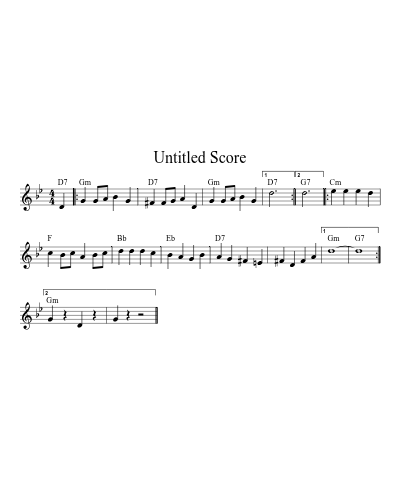 Tzadik Katamar1Tune sheet music preview