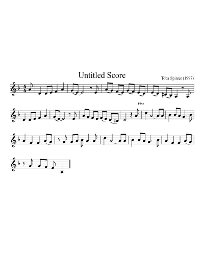 Tzadik Katamar3Tune sheet music preview