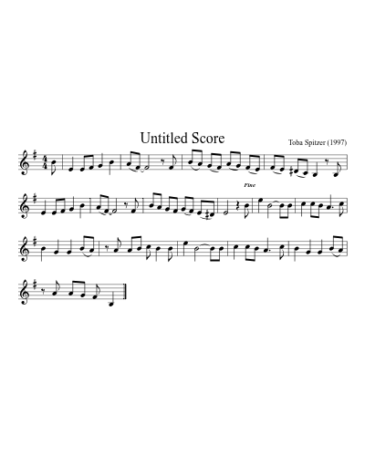 Tzadik Katamar3Tune (Version 2) sheet music preview