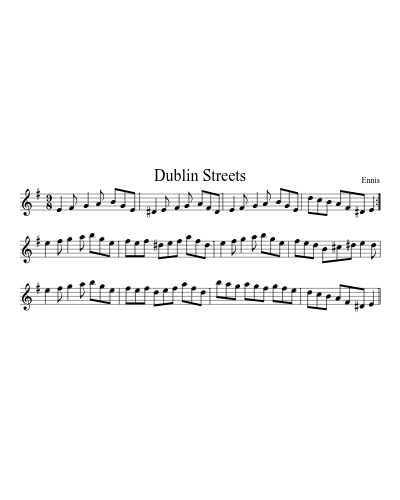 Dublin Streets preview