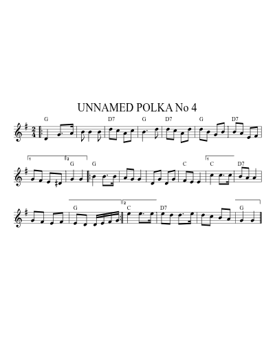 UNNAMED POLKA No 4 (Version 2)