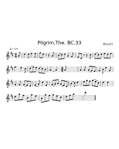 Pilgrim,The. BC.33