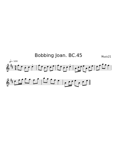 Bobbing Joan. BC.45