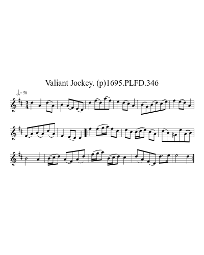 Valiant Jockey. (p)1695.PLFD.346 preview