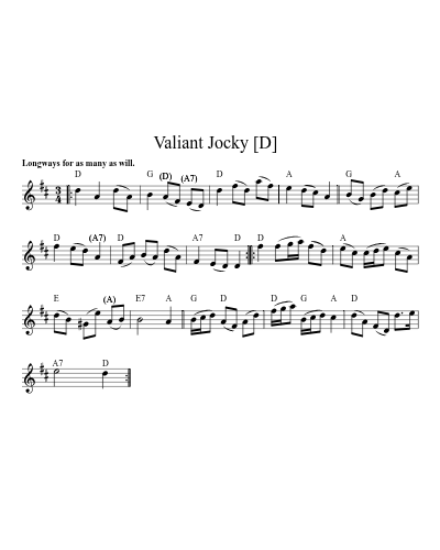 Valiant Jocky   [C]