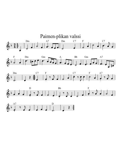 Paimen-plikan valssi (Vals7)
