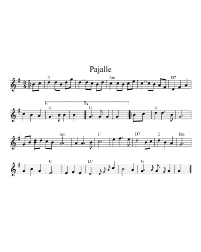 Pajalle (Vals7)