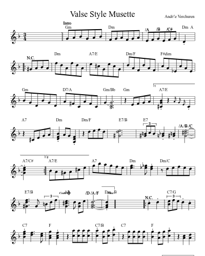 Valse Style Musette (Version 2)