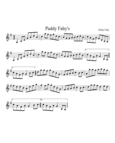 Paddy Fahy's preview