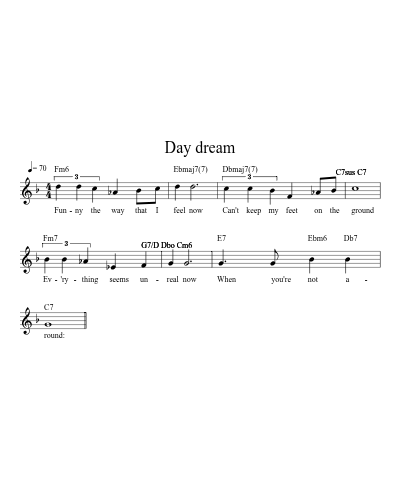 Day dream (Version 3)