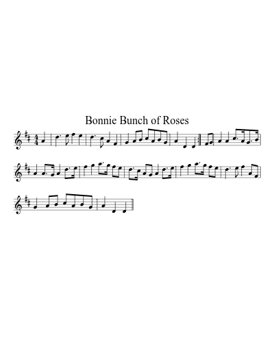 Bonnie Bunch of Roses preview