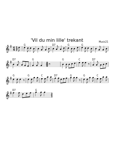 'Vil du min lille' trekant (Version 2)