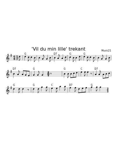 'Vil du min lille' trekant (Version 3)