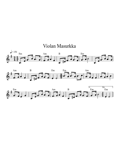 Violan Masurkka preview