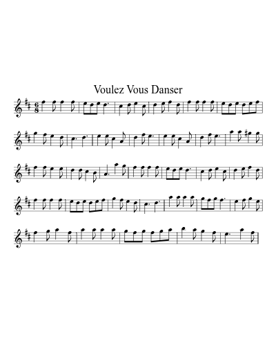 Voulez Vous Danser (Version 2) preview