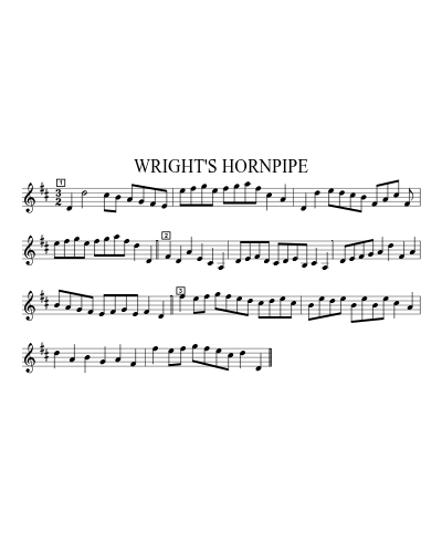 WRIGHT'S HORNPIPE