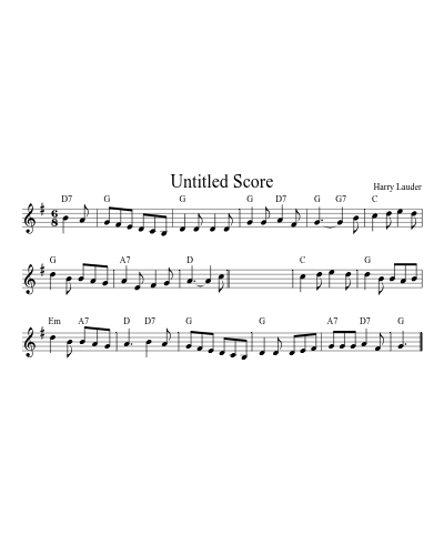 Waggle OThe Kilt (Version 2)