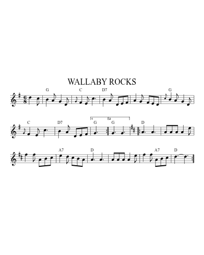 WALLABY ROCKS