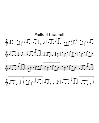 Walls of Liscarroll (Version 2)