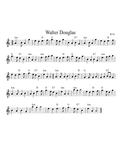 Walter Douglas preview