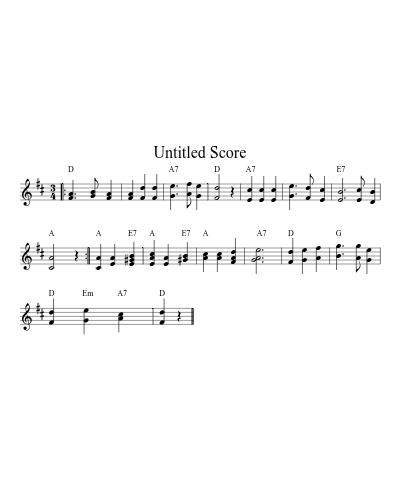 Waltz Annchen Von Tharau (Version 3)